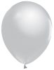 Argintiu Silver Metallic balon, balon 10 bucăți 12 inch (30 cm)