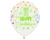 Happy Birthday Colorful balon, balon 5 bucăți 12 inch (30cm)