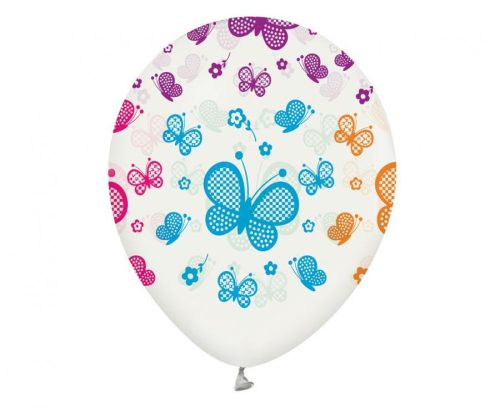 Butterflies, Fluturași balon, balon 5 bucăți 12 inch (30 cm)