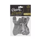 Iubire Platinum Silver Balon inimă, 6 buc 12 inch (30 cm)