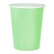Verde Solid Mint hârtie pahar 14 buc. 270 ml