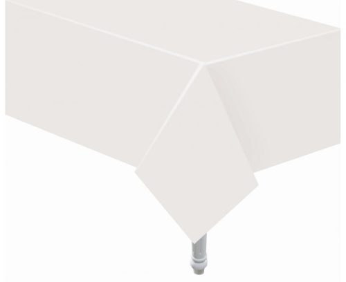 Alb White față de masă din hârtie albă 132x183 cm