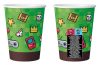 Gamer Game On Set Pahare de hârtie 6 buc. 200 ml