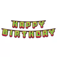Gamer Game On Jucărie cu inscripția Happy Birthday 160 cm
