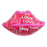 Iubire Balon din folie Lips and Love 62 cm