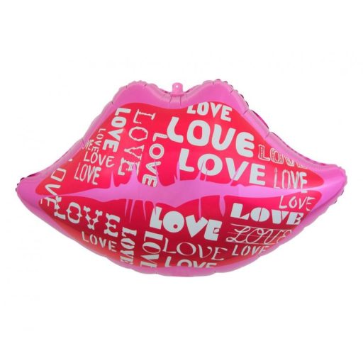 Iubire Balon din folie Lips and Love 62 cm