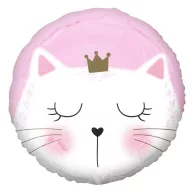 Pisică Sleepy balon din folie 36 cm