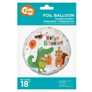 La mulți ani Crocodile Balon din folie Happy Birthday Crocodil 36 cm