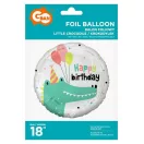 La mulți ani Crocodile Balon din folie Crocodil Happy Birthday 36 cm