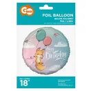 La mulți ani Fox Balon din folie Vulpe La Mulți Ani 36 cm