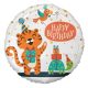 La mulți ani Tiger Balon din folie Tiger Happy Birthday 36 cm