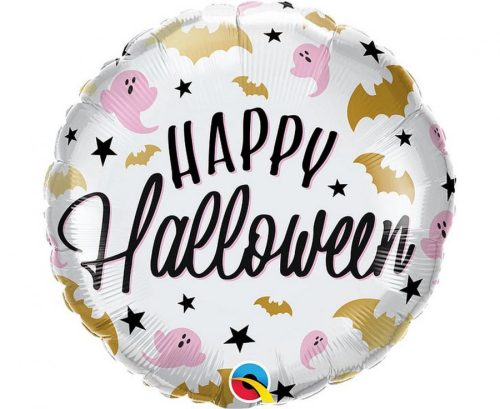 Happy Halloween Bats, Ghosts balon folie 46 cm