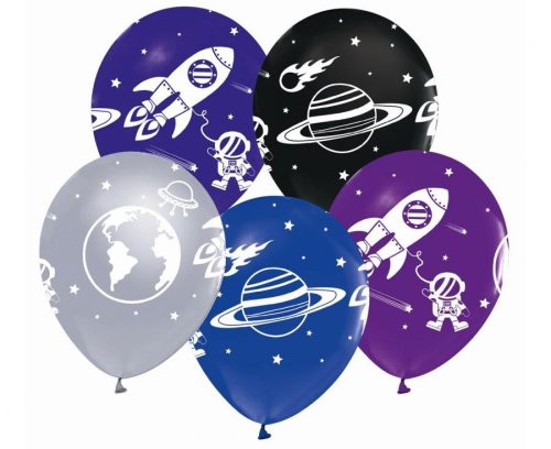Universe, Spațiu balon, balon 5 bucăți 12 inch (30 cm)