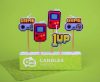 Gamer Game On Lumânare pentru tort, set de 5 lumânări
