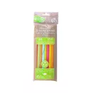 Colorat Colors paie din plastic reutilizabile set de 17 + perie