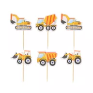 Construcție Building Blocks băț decorativ set de 6