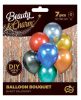 Colorat Colour balon, balon set de 7 bucăți 12 inch (30cm)