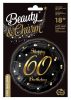 La mulți ani B&C Gold Happy Birthday balon folie 60 36 cm