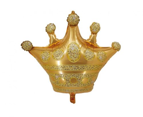 Party Gold Balon din folie coroană 66 cm