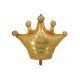 Party Gold Balon din folie coroană 66 cm
