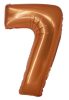 Cupru 7 Copper număr balon folie 76 cm
