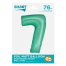 Numere Mint Mat Balon folie menta numărul 7, 76 cm