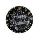 La mulți ani B&C Farfurie de hârtie „Happy Birthday”, set de 6, 18 cm