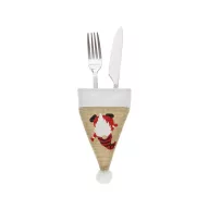Crăciun Gnome, jachetă pentru tacâmuri 11 cm