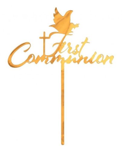 Prima comuniune First Communion tort decorare 13x17cm 13x17cm