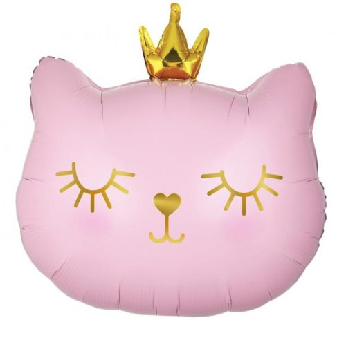 Pisică Sleepy balon din folie 42 cm