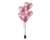 Inimă Platinum Light Pink balon, balon 6 bucăți 12 inch (30 cm)