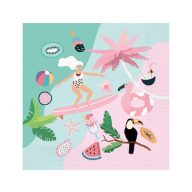Vară Surfing șervețele pachet de 20 33x33 cm