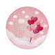 Iubire Love Is In The Air Pink farfurie din hârtie set de 6 18 cm