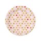 Iubire XOXO Pink farfurie de hârtie 6 buc 18 cm