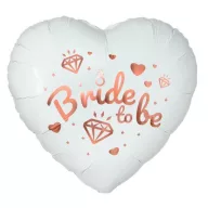   Nuntă Bride To Be Balon din folie pentru petrecere de burlăcițe 37 cm
