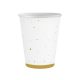 Colorat Gold Celebrate Pahar de hârtie auriu 6 buc 250 ml