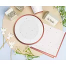 Colorat Rose Gold Celebrate Șervețel roz 20 buc 33x33 cm