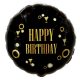 Happy Birthday Gold Party balon folie 36 cm