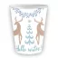 Crăciun Hello Winter i pahar de hârtie 6 buc 250 ml
