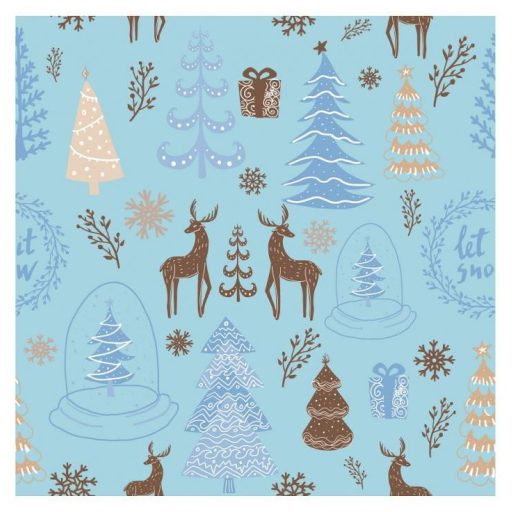 Crăciun Hello Winter șervețele 20 buc 33x33 cm