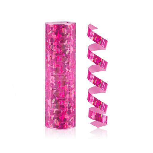 Colorat Holographic Pink Serpentină roz 4 m