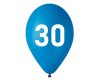 Albastru Happy Birthday 30 blue balon, balon 5 bucăți 12 inch (30cm)