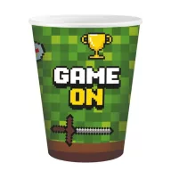 Gamer Game On Pahar de hârtie pentru jucării 6 buc 200 ml