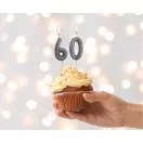 Numere Glitter Negru, Lumânare Neagră pentru Torto, Lumânare pentru Torto Numărul 6