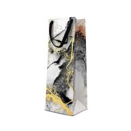 Colorat Marble geantă pentru sticle 12x37x10 cm