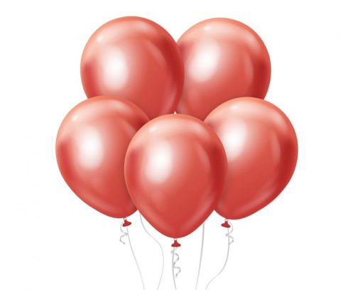 Platinum Light Red, Red balon, balon 7 bucăți 12 inch (30 cm)