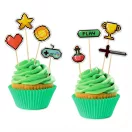 Gamer Game On Batoane decorative pentru jocuri 8 buc
