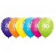 Colorat Happy Birthday 30 Pastel Mix balon, balon 6 bucăți 11 inch (28cm)