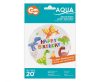 Dinozaur Aqua Happy Birthday balon folie glob 46 cm