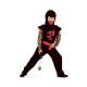 Ninja Costum Ninja Dragonul Roșu 120/130 cm